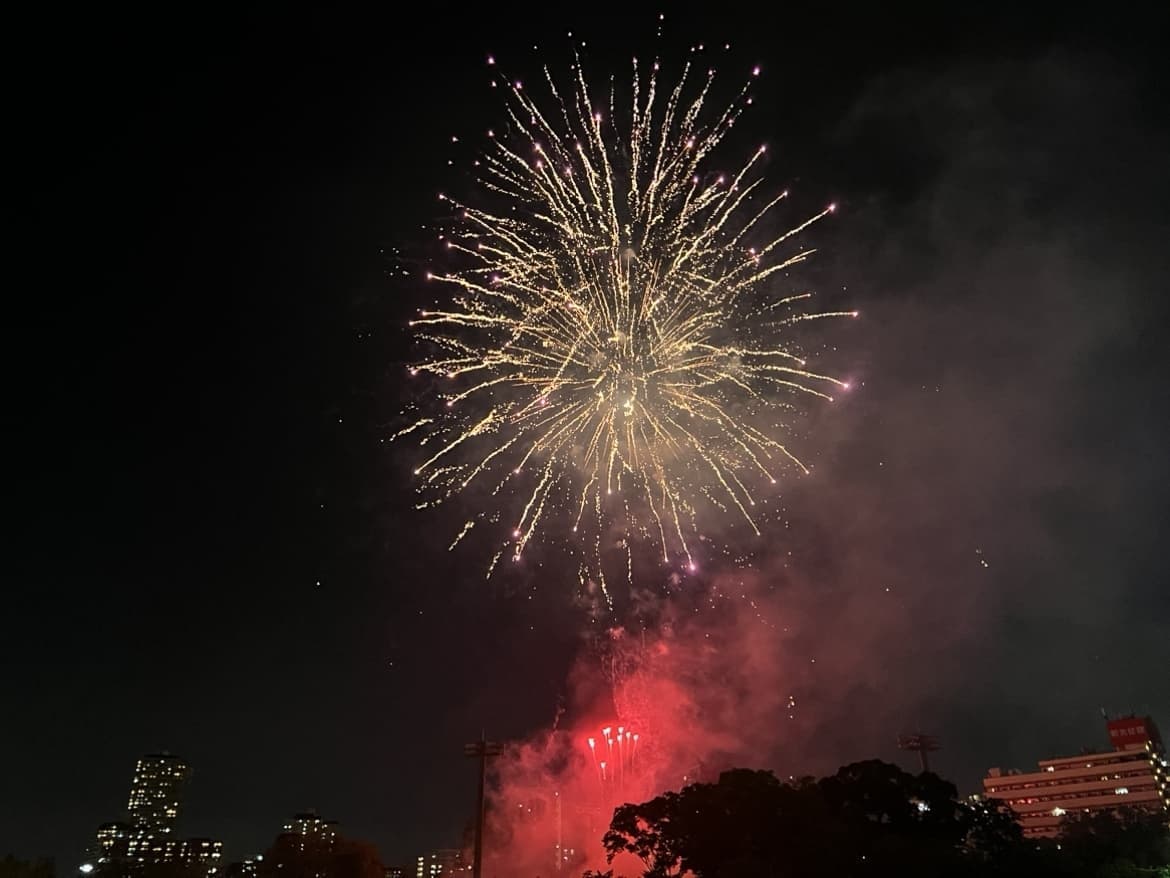 天神祭の船渡御
