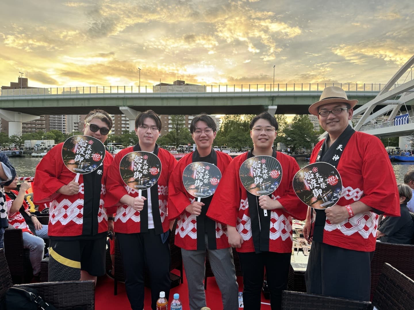 天神祭の花火大会