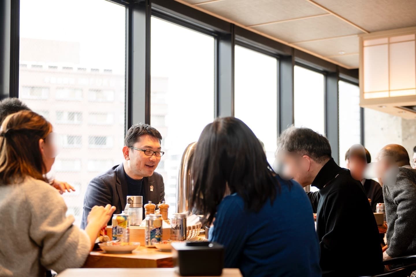 リンクスの毎月恒例の毛利グルメ会