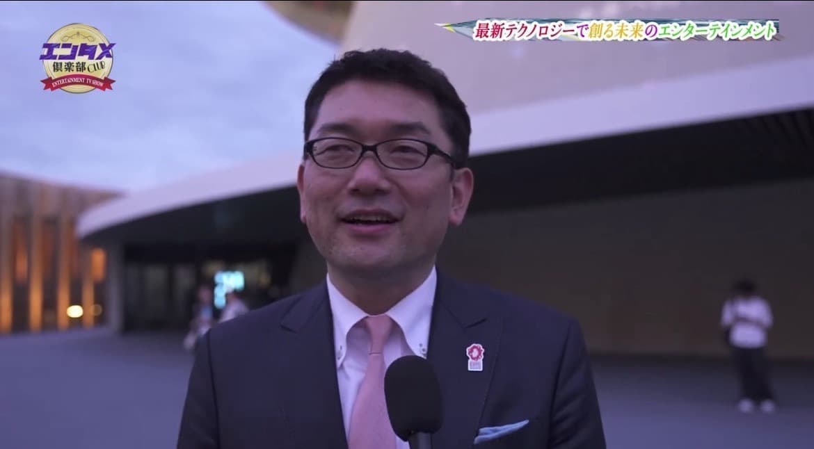 万博での密着取材