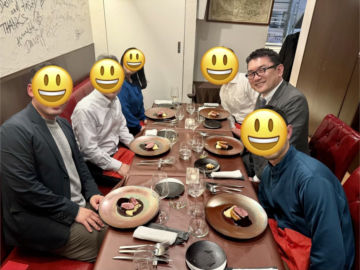 東京・神楽坂でリンクスグルメ会