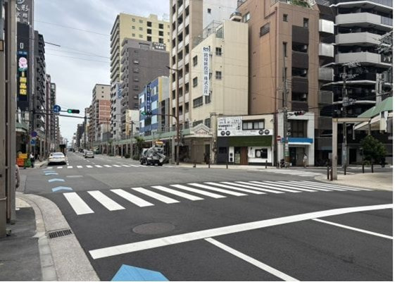 御堂筋、堺筋、谷町筋、松屋町筋